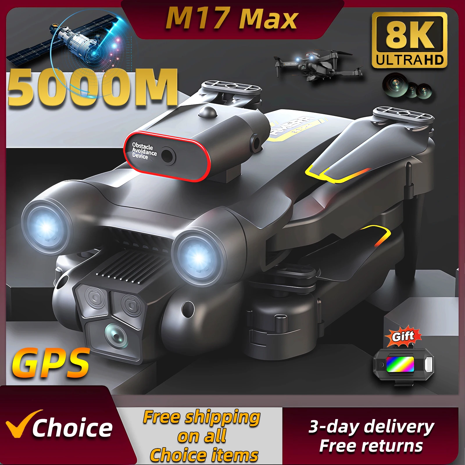 Drone Multispectral - Nieuwe M17 Max Drone 8K Professionele