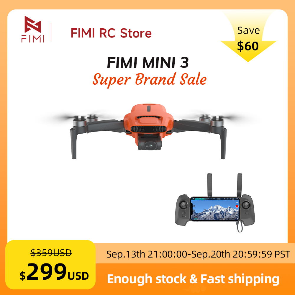 Drone Video Production - FIMI MINI 3 Camera Drone 4K