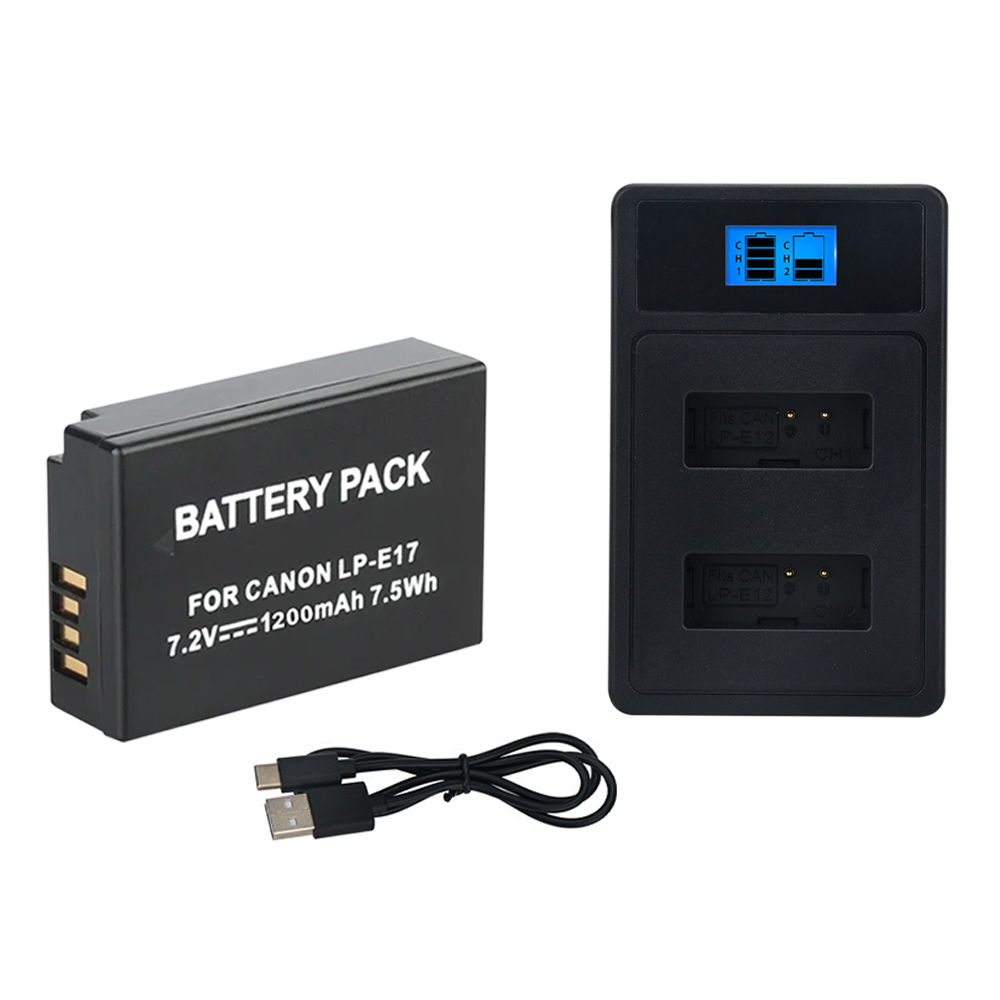 LED Dubbele Oplader 1200mah LP - Canon Camera Eos R8 recensie en prijs