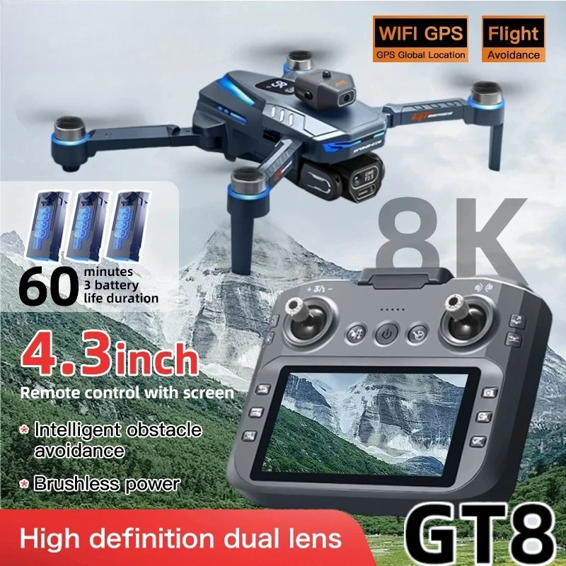 Originele GT8 Drone 8K Profess - Drone Multispectral recensie en prijs