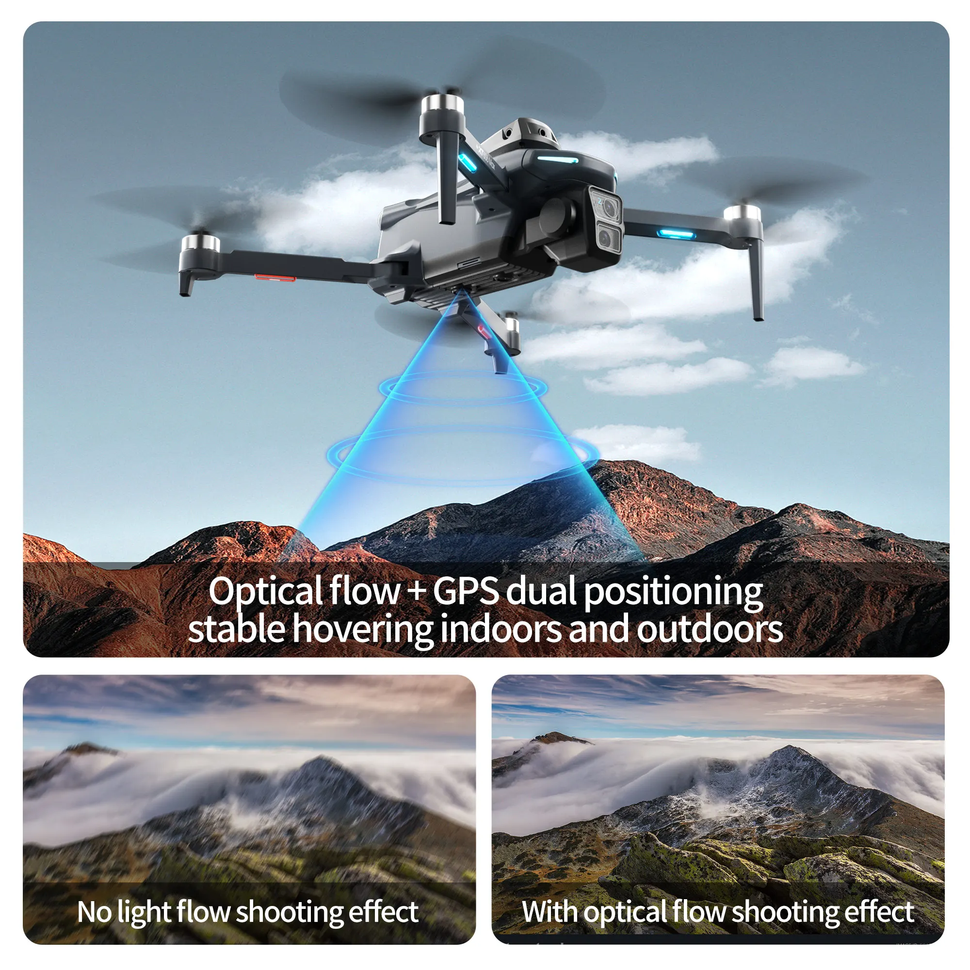 Originele XT606 MAX GPS Drone  - Drone Multispectral recensie en prijs