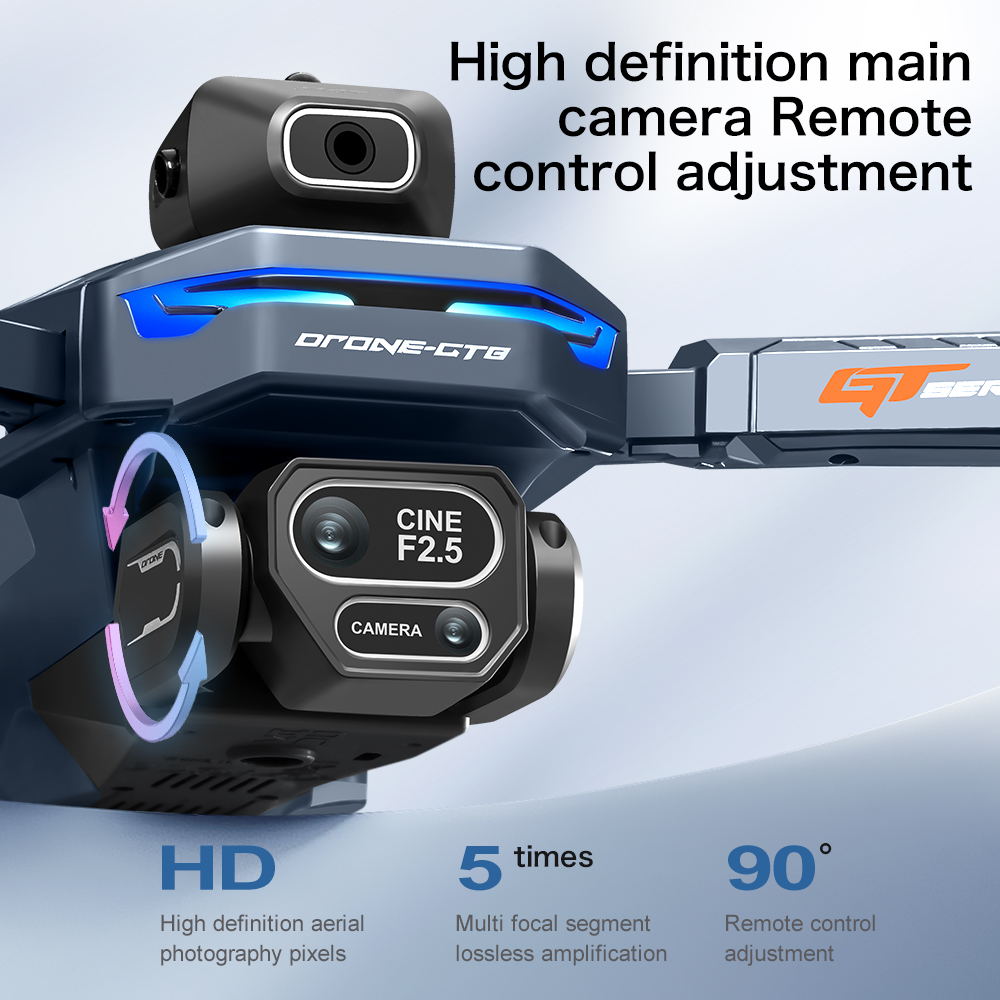 NIEUWE GT8 HD RC Drone 4K Prof - Drone Multispectral recensie en prijs