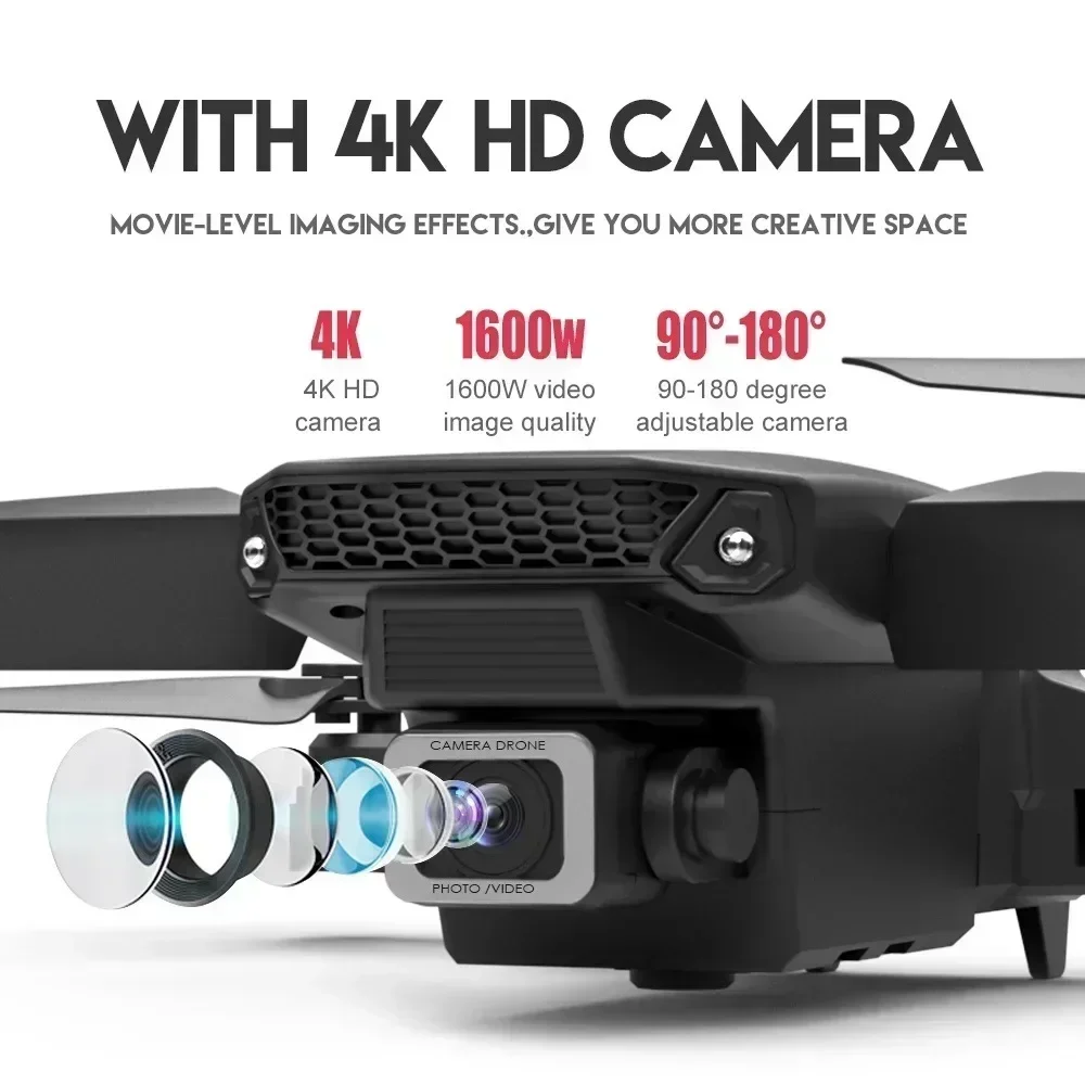 E88 Pro WIFI FPV Drone Grootho - Drone Lidar recensie en prijs