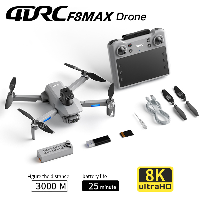 F8 MAX GPS Drone Professionele - Drone Lidar recensie en prijs