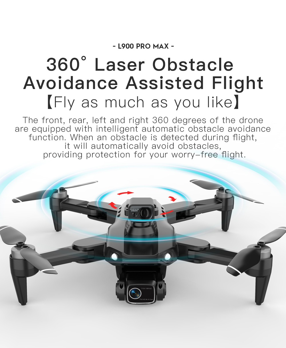 LYZRC L900 PRO MAX Laser obsta - Drone Multispectral recensie en prijs