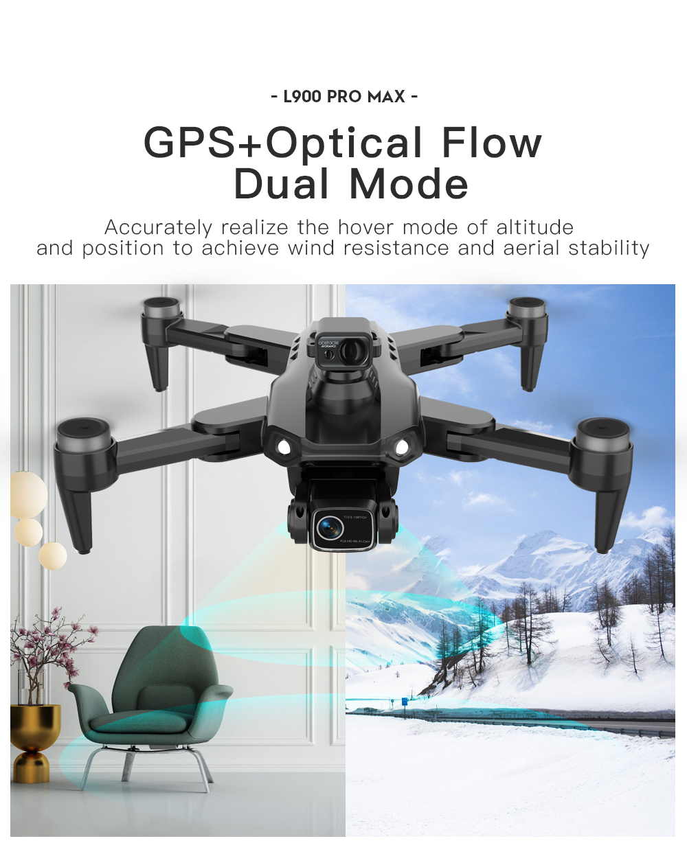 LYZRC L900 PRO MAX Laser obsta - Drone Multispectral recensie en prijs