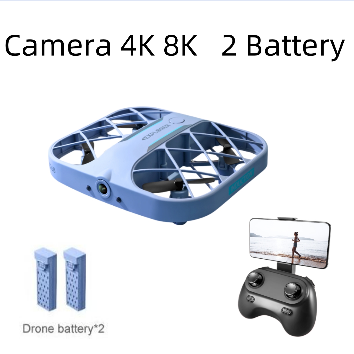 JJRC H107 FPV RC Drone met 2 B - Drone Lidar recensie en prijs